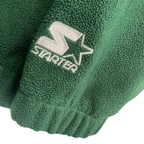 NFL OFFICIAL GREEN BAY PACKERS FOOTBALL FULL ZIP GREEN STARTER FLEECE LOGO, XL - Picture 3 of 10